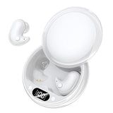 Wireless Sleep Earphones - Bluetooth 5.3 - Tws - Mini - Side Sleeping - Running - Sports - Black - Front View