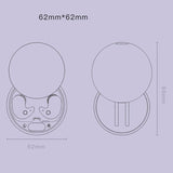 Wireless Sleep Earphones - Bluetooth 5.3 - Tws - Mini - Side Sleeping - Running - Sports - Black - Low Angle