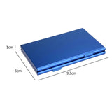 Nintendo Switch Game Card Organizer - Aluminum - Blue