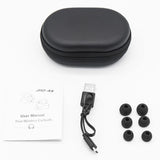 Jho-a9 Tws Wireless Bluetooth Earphones with Charging & Storage Bag - Close-Up Angle