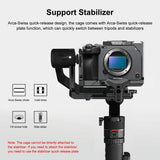 Camera Cage With Nota Slider - Metal Stabilizer Rig Black for Sony Ilme-Fx30 / Fx3