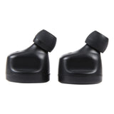 Black A6 True Wireless Earbuds + Charging Box - Rear View