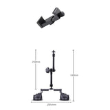 Articulating Dual Suction Cup Magic Arm Phone Mount - Side View