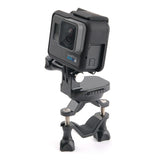 Universal Handlebar Mount for Gopro Hero12 - Bike / Motorcycle - Front View