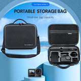 Dji Action 3 Camera Storage Bag with Accessories - Side View