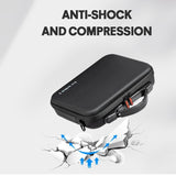 Dji Action 3 Camera Storage Bag with Accessories - 45-Degree Angle