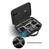Dji Action 3 Camera Storage Bag with Accessories - Close-Up Angle