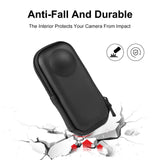 Insta360 X3 / one X2 Camera Storage Bag - Portable Case - Top-Down View