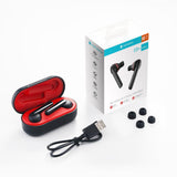 Waterproof Wireless Bluetooth Earphones - Stereo 5.0 - Black - Extra Image