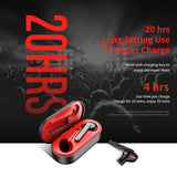 Waterproof Wireless Bluetooth Earphones - Stereo 5.0 - Black - Extra Image