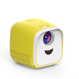 Portable Mini Led Projector With Speaker For Children'S Home Use - Black - Extra Image