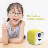 Portable Mini Led Projector With Speaker For Children'S Home Use - Black - Extra Image