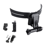 Versatile Action Camera Bundle j Hook Metal Clamp and Adapter - Side View
