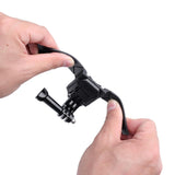 Versatile Action Camera Bundle j Hook Metal Clamp and Adapter