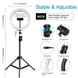 10.2 Rgbw Led Ring Light Kit with Tripod Remote and Phone Clamp - Extra Image
