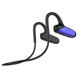 Waterproof Bone Conduction Bluetooth Earphones 5.0 for Sports - Black - Extra Image