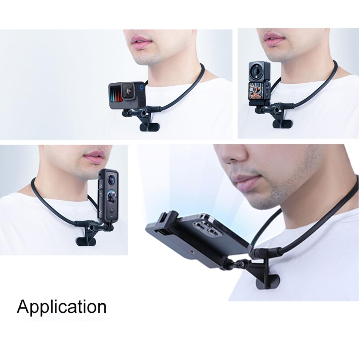 Neck Camera Phone Holder with Hands-free Design