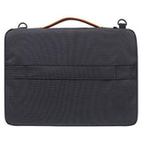 Waterproof Nylon Laptop Handbag with Trolley Strap - Fits 15-15.6 Laptops - Black