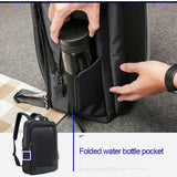 Large Capacity Business Laptop Backpack with Usb Port - Breathable & Stylish Black 30x15x44cm - Extra Image