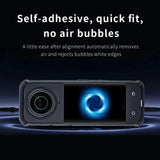 2-pack Tempered Glass Film for Insta360 X4 - Hd Quality - Top-Down View