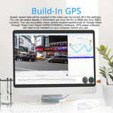 2.4 Lcd Car Dvr Camera with 2880 x 2160p Hd Resolution and 150 Degree Wide Angle View - 45-Degree Angle