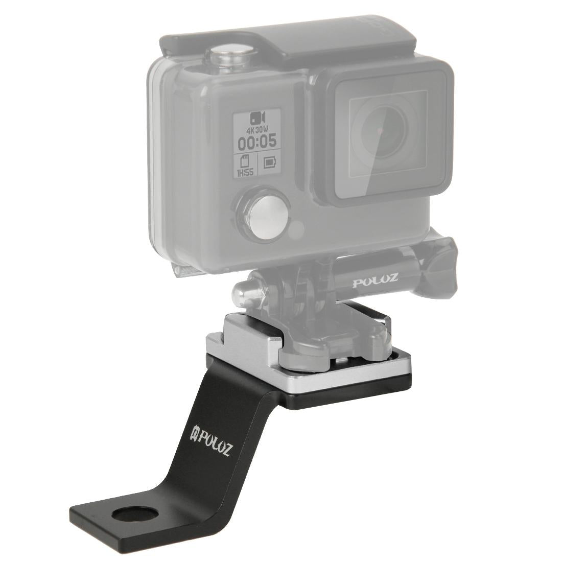 Universal Motorcycle Mount for Action Cameras - Black