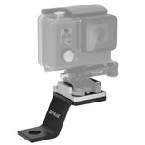 Universal Motorcycle Mount for Action Cameras - Black - Extra Image