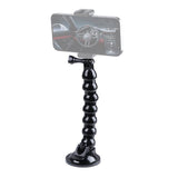 Flexible Suction Cup Mount with Extended Jaws - Front View