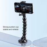Flexible Suction Cup Mount with Extended Jaws - 45-Degree Angle
