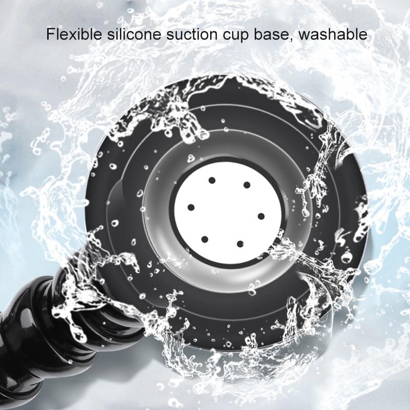 Flexible Suction Cup Mount with Extended Jaws