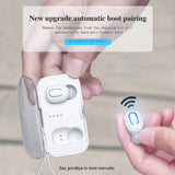 Wireless Stereo Bluetooth Earphones with Charging Case -tws Dazzling - Black