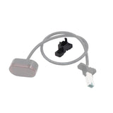 Rear Brake Light Fixing Parts for Xiaomi M365 / M187 Electric Scooter - Black - Front View