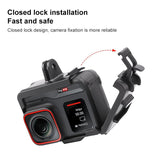 Insta360 Ace / Ace Pro Dual Cold Shoe Cage Expansion Adapter - 45-Degree Angle