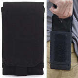 Water Resistant Outdoor Cell Phone Case 17Cm X 8.3Cm X 3.5Cm Stylish & Durable - Black - Side View