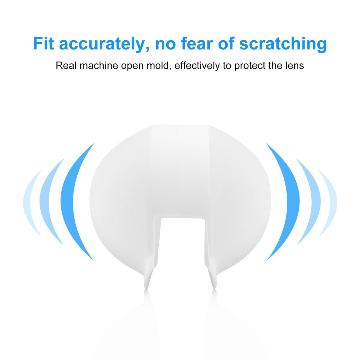 Silicone Dive Case Lens Guard for Insta360 X3 / X4 - Invisible and Protective - Black