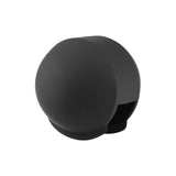 Silicone Dive Case Lens Guard for Insta360 X3 / X4 - Invisible and Protective - Black - Extra Image