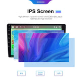 6 + 128G Android Car Bluetooth Player With Gps Navigation - Standard + Ahd Camera 9 Inch - Low Angle