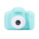 Mini Children Camera with 2.0 Lcd Screen - 800w - Green - Front View