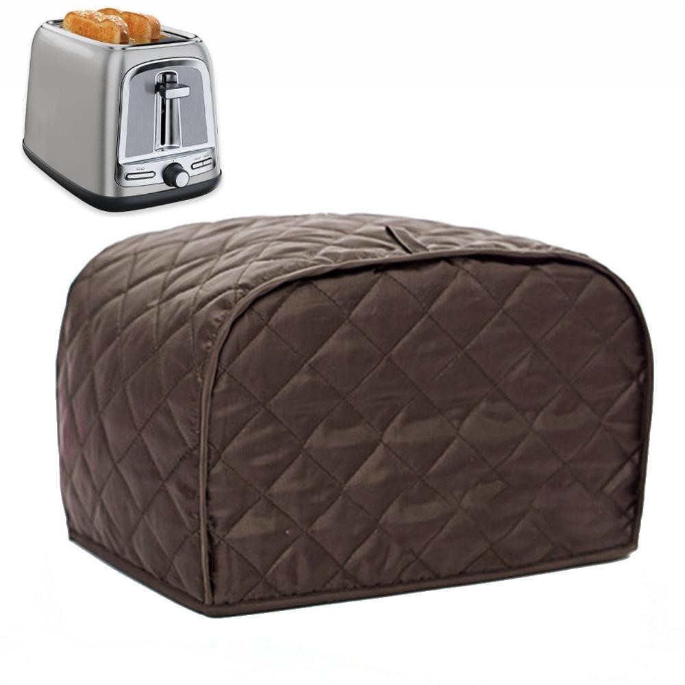 Large Home Bread Maker Dust Cover - Polyester - Dark Brown