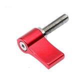 Action Camera Positioning Locking Screw - Aluminum Alloy M5x20mm - Black - Side View