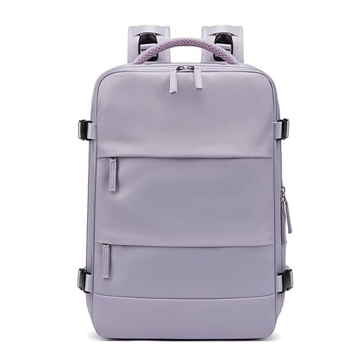 Outdoor Travel Laptop Backpack - Army Green - Black