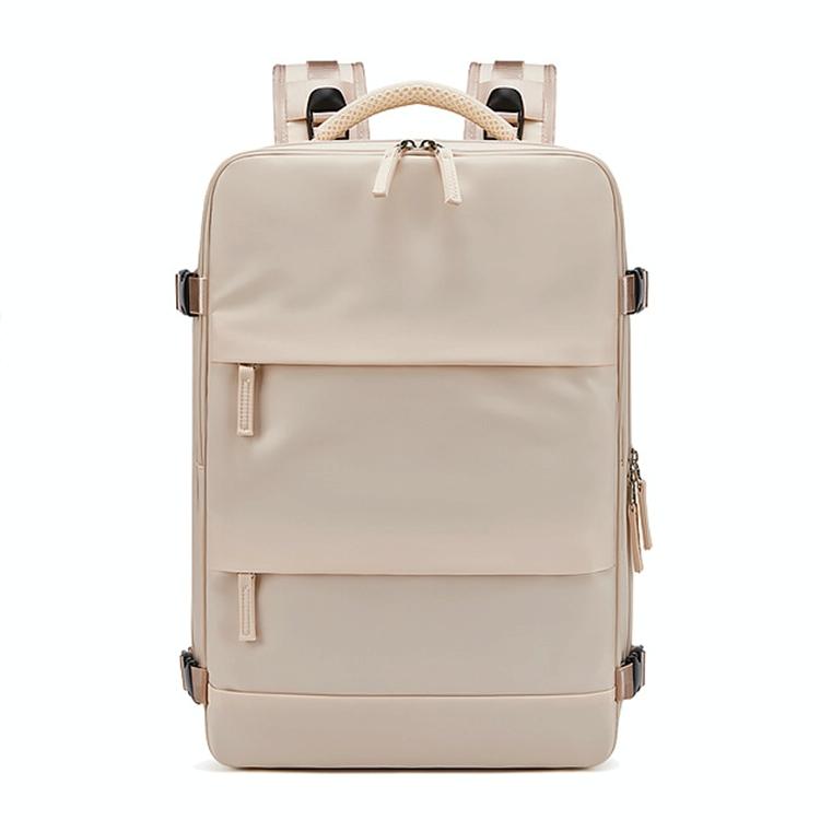 Outdoor Travel Laptop Backpack - Army Green - Black