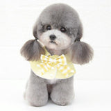 Pet Accessories Dog Small Shawl Bib Saliva Towel Triangle Scarf - Size M - Light Pink - Extra Image