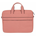 14.1 Inch Waterproof Anti-theft One-shoulder Handbag with Suitcase Belt - Black