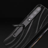 For Samsung Galaxy Z Fold4 5G Galactic Pattern Phone Case - Integrated Protection - Black - Extra Image