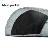 Waterproof Foldable Backpack Ultra Light & Portable 22L Capacity Black - Low Angle