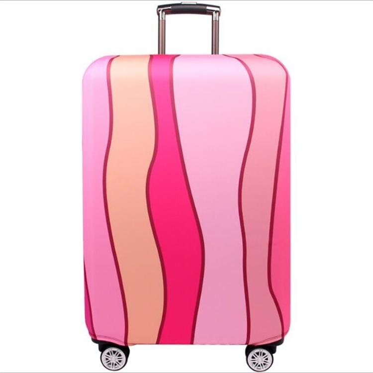 22-24 Inch Travel Suitcase Dust Covers - Elastic & Abrasion-resistant - Blue Ripple