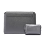 Multifunctional Laptop Bag Stand - Fits 13.3-14 Inches - Black - Gray With Power Bag