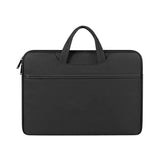 Waterproof Laptop Handbag - Large Capacity Shock-absorbing - Fits 14.1-15.4 Inches - Mysterious Black