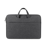 Waterproof Laptop Handbag - Large Capacity Shock-absorbing - Fits 14.1-15.4 Inches - Mysterious Black
